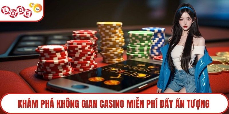 Khám phá không gian Casino miễn phí đầy ấn tượng